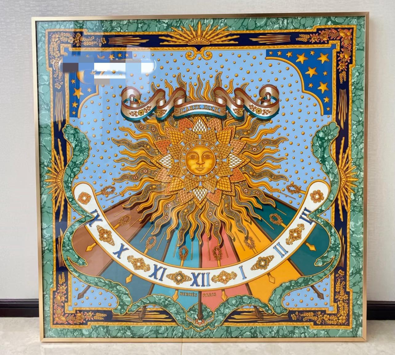 愛馬仕｜「及時行樂· Carpe Diem」絲巾
90x90cm
$2580