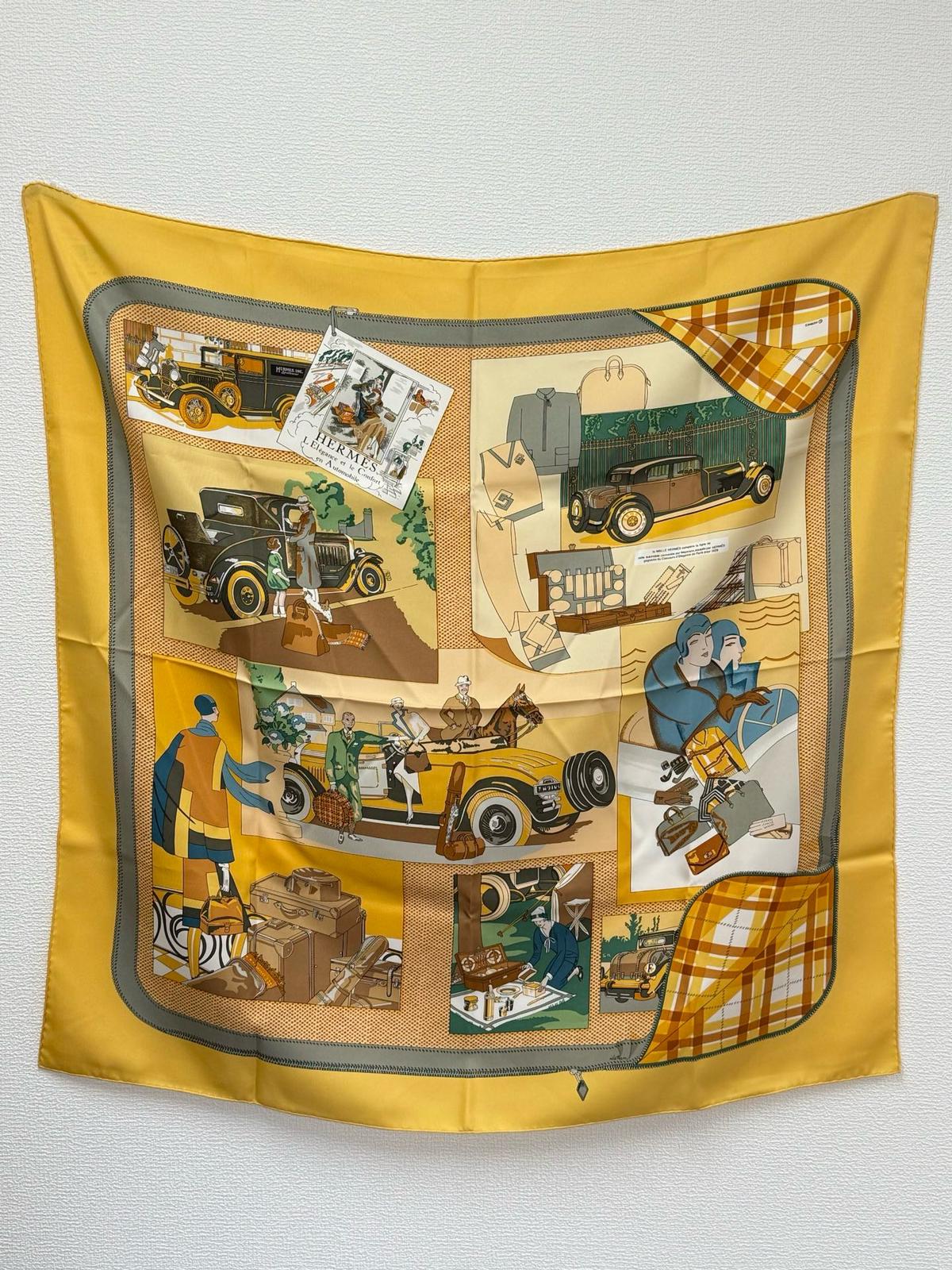 Hermes絲巾 
100%silk 90*90
$2138